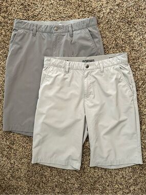 Bundle two *ADIDAS Golf* lightweight wicking men’s casual golf ⛳️ shorts - 32